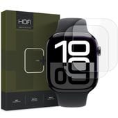 folia hydrożelowa hofi hydroflex pro+ 2-pack apple watch 10 (46 mm) clear