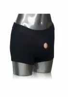 packer gear boxer brief harness czarne bokserki z systemem mocowania l/xl