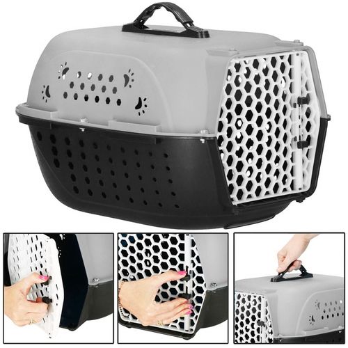DUŻY TRANSPORTER dla psa kota królika zwierząt KOJEC KLATKA przenośna BOX na Arena.pl