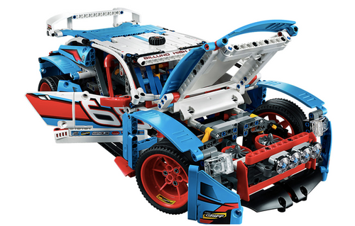 LEGO Technic - Niebieska wyścigówka 42077 na Arena.pl