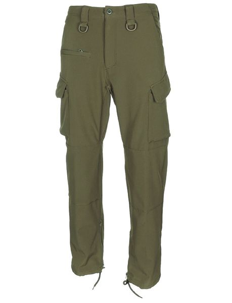 Spodnie Soft Shell "Allround" oliwkowe 3XL zdjęcie 1