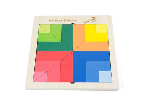 Paleta klocków układanka Montessori na Arena.pl