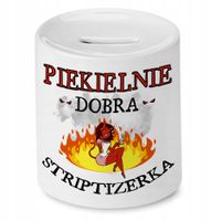 Skarbonka Dla Striptizerki Na Urodziny Na Prezent Z Nadrukiem Ze Zdjęciem