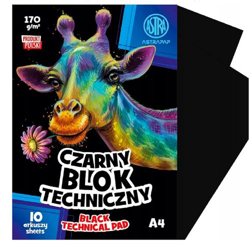 ASTRA ZESTAW BLOKÓW RYSUNKOWE, TECHNICZNE, BIAŁE KOLOROWE, BLOKI A4, A3 na Arena.pl