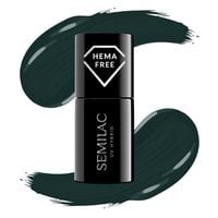 SEMILAC Lakier hybrydowy 422 Deep Forest Green 7ml