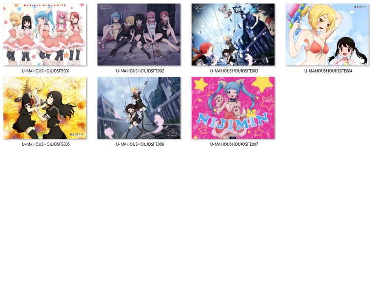 Poduszka Mahou Shoujo Site DO WYBORU zdjęcie 2