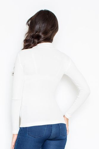 Sweter Damski Model 329 Ecru - Figl Beżowy S na Arena.pl
