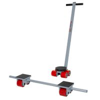 Wózek rolkowy transportowy platforma transportowa 4tony (2t+2t) 4T Holzmann