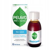 PELAVO NOS I ZATOKI zdrowe nos i zatoki 120ml