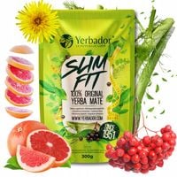 Yerba Mate z Ashwangandą Yerbador Slim Fit Poczuj Lekkość i Harmonię 300g