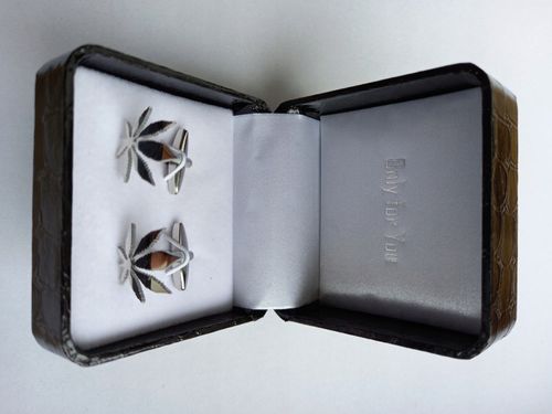 Spinki do mankietów koszul EXC Marihuana na Arena.pl