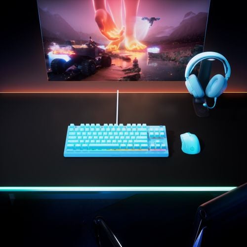 Klawiatura SteelSeries Apex 3 TKL Aqua na Arena.pl