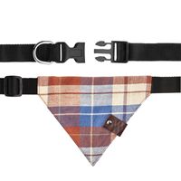 modna obroża dla psa z bandaną petsome rozmiar s 13pk3s