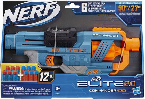 PISTOLET NERF ELITE COMMANDER ELEKTRONICZNA TARCZA dodatkowe strzałki na Arena.pl