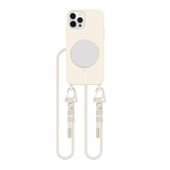tech-protect magnecklace magsafe iphone 12 / 12 pro cosmic latte