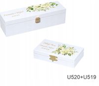 Pamiątka ślubu pudełko na banknoty pudełko na wino