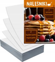 Ulotki A4 100 szt reklamowe firmowe dużo wzorów NALEŚNIKI NALEŚNIKARNIA