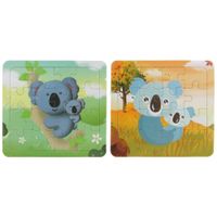 układanka puzzle 16 el. koala kolorowanka - wzór 2