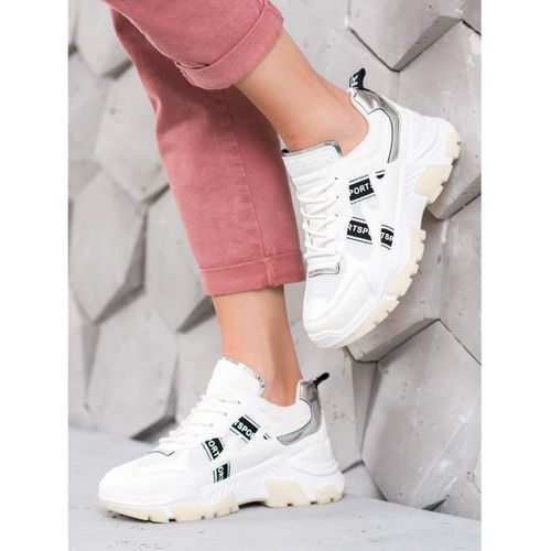 Białe Sneakersy Sport r.41 na Arena.pl