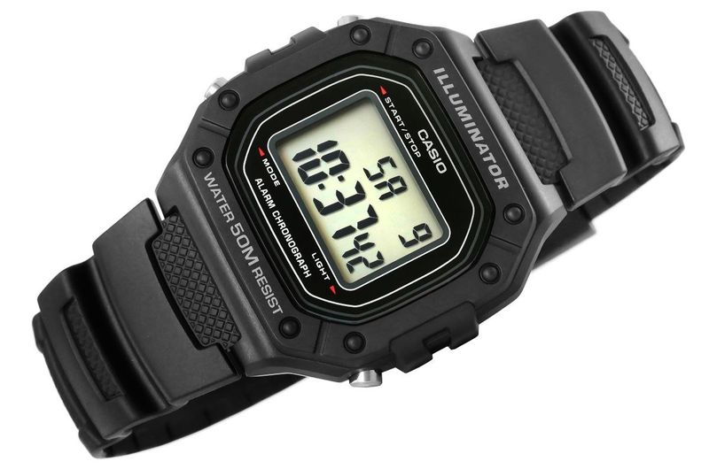 Zegarek Męski CASIO W-218H-1AVEF zdjęcie 5