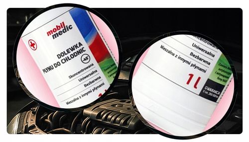 DOLEWKA PŁYNU DO CHŁODNIC MOBIL MEDIC BEZBARWNA UNIWERSALNA 1L na Arena.pl