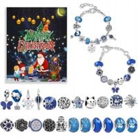 24 DNI KALENDARZ ADWENTOWY BRANSOLETKA BIŻUTERIA