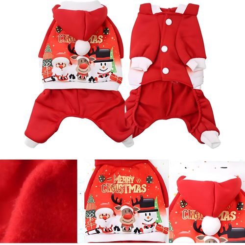 Ubranko przebranie dla psa świąteczne - XS na Arena.pl