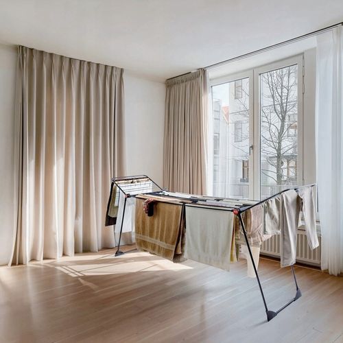 Suszarka na pranie ubrania VILEDA Infinity Flex Ultimate czarna na Arena.pl