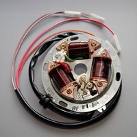 Iskrownik stator przerywacz ( platyny) 6 V S51, S70, KR51/2 AKA ELECTRIC