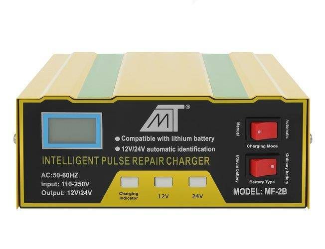 Prostownik do akumulatora 12V/24V zdjęcie 2