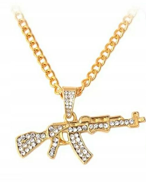 Naszyjnik AK 47 Karabin Kałasznikow Kałach Awtomat Kalashnikov Automat Broń zdjęcie 1