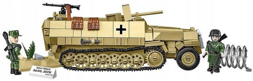 Klocki COBI 3130 transporter opancerzony Half-Track Sd.Kfz. 251/10 na Arena.pl