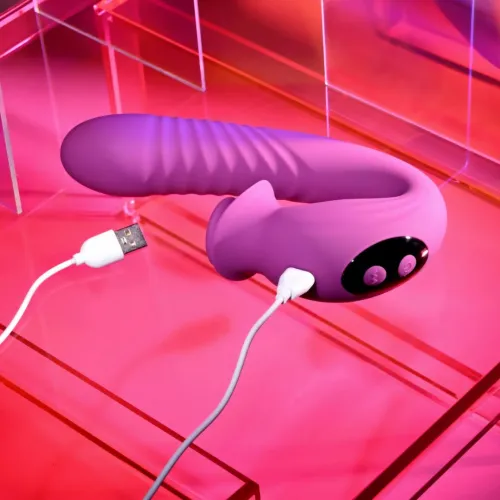 evolved deep ecstasy rabbit vibrator magenta - wielofunkcyjny model ipx6 na Arena.pl