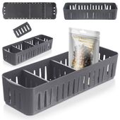 Organizer na Przyprawy Pojemnik Kuchenny na Torebki do Szuflady Szafki