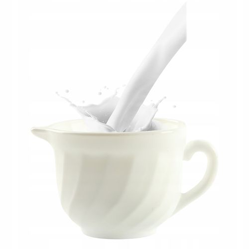 MLECZNIK PORCELANOWY DZBANUSZEK DO MLEKA DZBANEK NA ŚMIETANKĘ BIAŁY 190 ML na Arena.pl