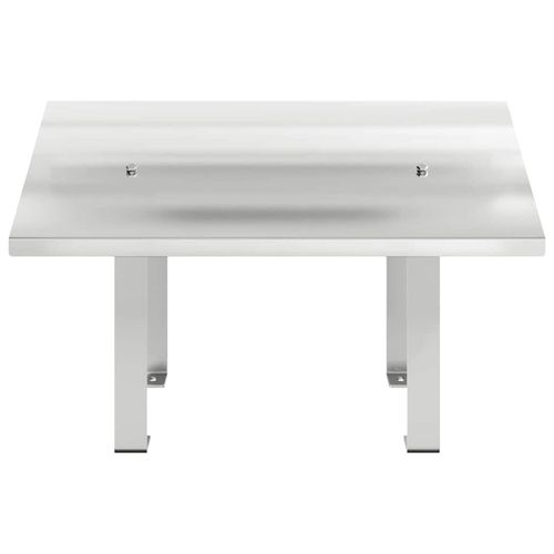 Kurtka kominkowa Srebrny 50 x 50 x 37 cm Stal nierdzewna na Arena.pl