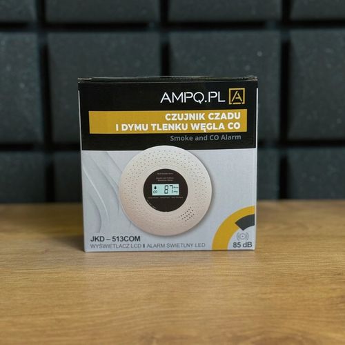 Czujnik detektor czadu i dymu tlenku węgla CO lcd na Arena.pl