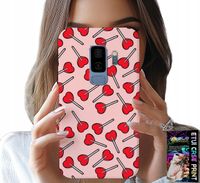 ETUI DO SAMSUNG GALAXY S9 PLUS - KOBIECE, MODNE WZORY LIZAKI W SERCA CASE