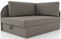 Tapczanik KUBUŚ, łóżko dziecięce rozkładane szary