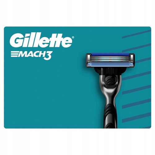 Gillette Mach3, Wkłady wymienne z 3 ostrzami do maszynki, 15 sztuk na Arena.pl