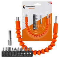 Zestaw bitów 10 szt. + elastyczna przedłużka 30 cm