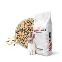 Naturalna pasza dla królików - czyste ziarno - 20 KG