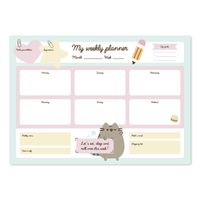 ND38_BPSA30002 Pusheen - Planner tygodniowy z kol