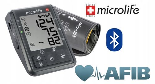Microlife Ciśnieniomierz Automatyczny Naramienny BP B6 Bluetooth+Zasilacz na Arena.pl