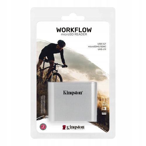 Czytnik USB Kingston Workflow (microSD) USB 3.2 Gen 1 USB-C na Arena.pl