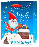 Ho Ho Ho Prezentów Sto - torebka z Mikołajem - S