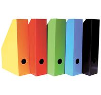pojemnik na czaopisma kart.a4/7cm czarny 100552127