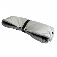 Rękaw do wózka spacerowego mufka na ręce sanki ocieplana zimowa polarowa