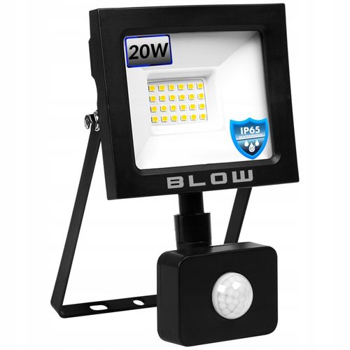 HALOGEN LAMPA LED NAŚWIETLACZ REFLEKTOR CZUJNIK RUCHU ZMIERZCHU 20W na Arena.pl