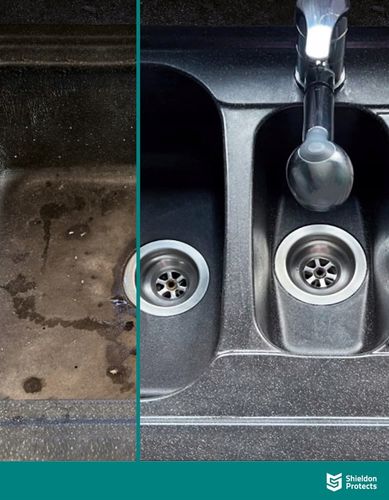 Silny środek do czyszczenia zlewu granitowego Shieldon Protects WOW 500ml na Arena.pl